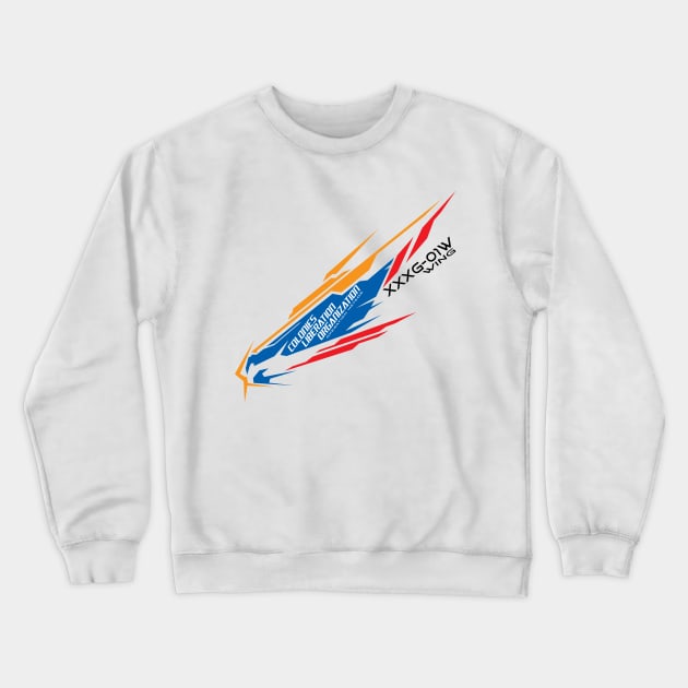 Wing Crewneck Sweatshirt by RezhaHardrocker